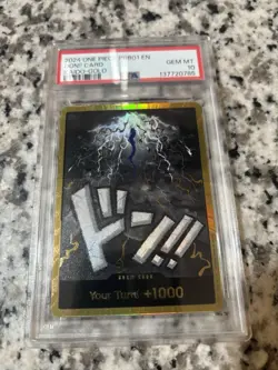 DON!! Card (Kaido) (Gold) Premium Booster -The Best- Foil - Image 2