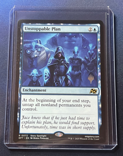 MTG Unstoppable Plan Aetherdrift 0072 NM Magic the Gathering - Image 1