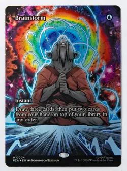 Teenage Mutant Ninja Turtles Brain Storm FOIL Borderless 4 MTG TMNT - Image 1