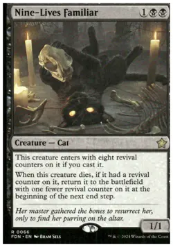 Foundations #66 Nine-Lives Familiar - Image 1