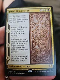 MTG KHM Firja's Retribution X2 Kaldheim 210/285 PACK FRESH Magic Gathering 2X - Image 2