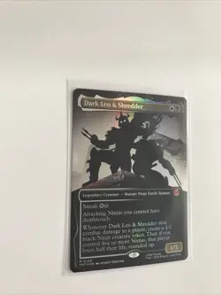 Dark Leo & Shredder (Borderless) Teenage Mutant Ninja Turtles Foil - Image 3