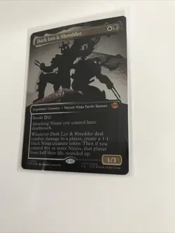 Dark Leo & Shredder (Borderless) Teenage Mutant Ninja Turtles Foil - Image 5