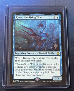 MTG Kiora, the Rising Tide Foundations 0045 NM Magic the Gathering - Image 1