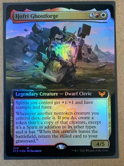Hofri Ghostforge FOIL EXTENDED MYTHIC Strixhaven STX Magic Gathering MTG *NEW* - Image 1