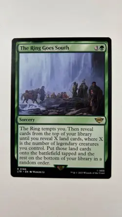 MTG Lord of the Rings The Ring Goes South #186 LOTR Magic the Gathering - Image 1
