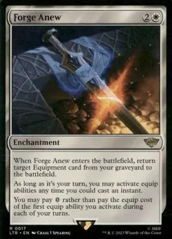 Universes Beyond: The Lord of the Rings: Tales of Middle-earth #17 Forge Anew - Image 1