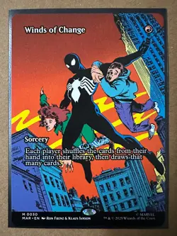 Winds of Change MYTHIC Marvel's Spider-Man MAR MTG Magic The Gathering NEW - Image 1