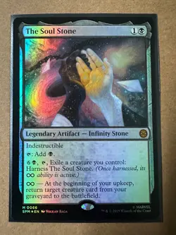 The Soul Stone FOIL MYTHIC Marvel's Spider-Man SPM MAR MTG Magic The Gathering - Image 4