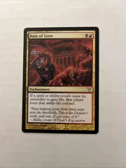 Rain of Gore X1 Dissension - NM/M - MTG Magic The Gathering - Image 1