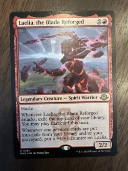 Laelia, the Blade Reforged : MTG / Modern Horizons 3 #0281 / NM - Image 1