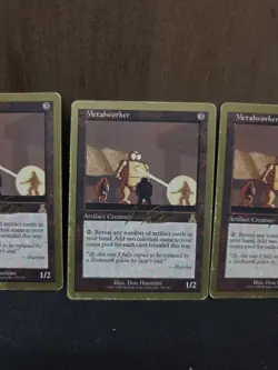 3x Play Set Metalworker 135 Vintage Non-Foil HP Gold Border 2000 Gold Worlds MTG - Image 4