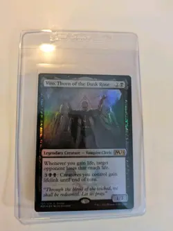 MTG Core Set 2021 #127 Foil Vito, Thorn of the Dusk Rose - Image 1