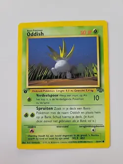 Pokemon TCG Oddish Jungle 1st Edition Common DUTCH - Image 1