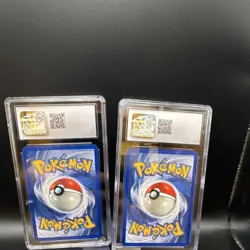 Pokemon Team Rocket Dark Wartortle 46/82 & Squirtle 68/82 CGC Graded Lot - Image 2