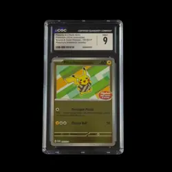 Pokemon Slab Indonesian Pikachu In A Batik Shirt 191/SV-P CGC 9 Mint 2024 - Image 1