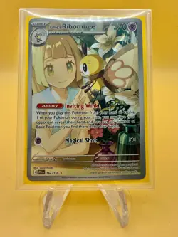 Pokemon TCG: Journey Together - Lillie's Ribombee Illustration Rare - 164/159 - Image 1