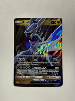 Pokemon TCG Dialga GX Ultra Prism 100/156 Holo Ultra Rare - Image 1