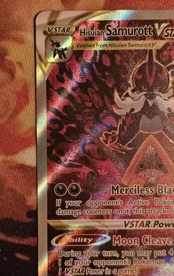 Pokemon TCG Hisuian Samurott VSTAR Crown Zenith Galarian Gallery GG52/GG7 NM/M - Image 3