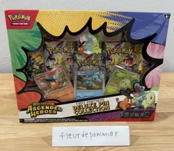 Pokemon TCG Ascended Heroes First Partners Deluxe Pin Collection Sealed NIB - Image 1