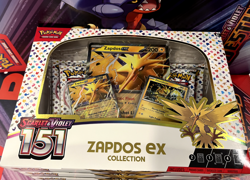 Lot Of 2 | Pokemon TCG Scarlet & Violet 151 Zapdos EX Collection Boxes | Sealed - Image 3