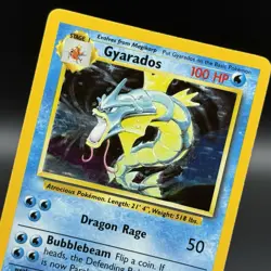 1999 WOTC Pokemon Gyarados 6/102 Holo Rare Base Set Vintage Unlimited - Image 4