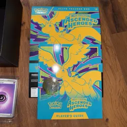 Open ETB Pokemon Mega Evolution Ascended Heroes - NO PACKS EMPTY ETB FOR DISLAY - Image 2