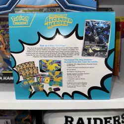 Open ETB Pokemon Mega Evolution Ascended Heroes - NO PACKS EMPTY ETB FOR DISLAY - Image 5