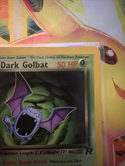 Pokemon TCG Pokemon Team Rocket Dark Golbat 24/82 Non-Holo Rare NM - Image 4