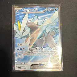 Pokemon Kyurem EX 157/086 Sv: Black Bolt Ultra Rare Holo Basic 230 HP - Image 1