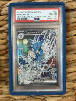 2024 POKEMON SVP PROMO SPECIAL ILLUSTRATION COLLECTION #131 KINGDRA EX PSA 10 - Image 1