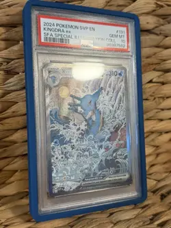 2024 POKEMON SVP PROMO SPECIAL ILLUSTRATION COLLECTION #131 KINGDRA EX PSA 10 - Image 3