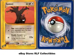 2002 Pokemon, Aquapolis, #107/147 Sentret, Common - Image 1