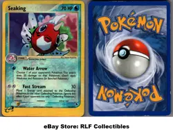 2003 Pokemon, EX Ruby & Sapphire, #21/109 Seaking, Reverse Holo Rare - Image 1
