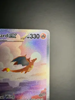 Pokemon TCG Charizard EX 199/165 Scarlet & Violet 151 English NM Condition - Image 3