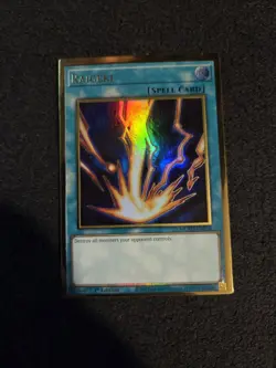 1x Yu-Gi-Oh! Raigeki - MGED-EN038 - Premium Gold Rare - 1st Edition - NM - Image 1