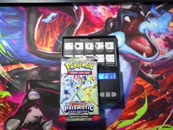 HEAVY! GOD PACKUUU 21.89g Prismatic Evolutions Pokemon TCG Booster (SEALED) - Image 1