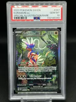 2023 POKEMON SVI EN-SCARLET & VIOLET #247 KORAIDON EX PSA 10 - Image 1