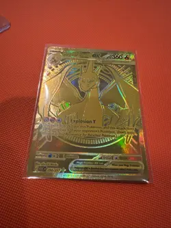 Mega Charizard Y EX 294/217 Gold Hyper Rare - Ascended Heroes Pokemon TCG - Image 1