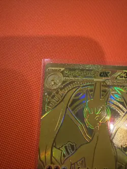 Mega Charizard Y EX 294/217 Gold Hyper Rare - Ascended Heroes Pokemon TCG - Image 2