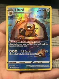 Pokemon TCG Bibarel GG25/GG70 Crown Zenith 2023: Galarian Gallery Holo- NM - Image 1