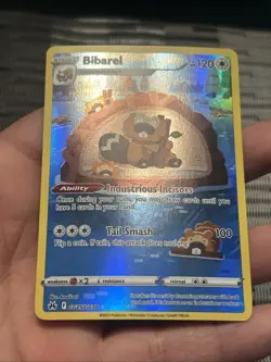 Pokemon TCG Bibarel GG25/GG70 Crown Zenith 2023: Galarian Gallery Holo- NM - Image 2