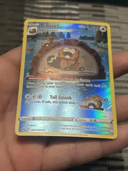 Pokemon TCG Bibarel GG25/GG70 Crown Zenith 2023: Galarian Gallery Holo- NM - Image 4