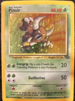 Pinsir Holo Pokemon Jungle #9 1999 - Image 1