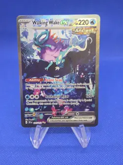 Pokemon Temporal Forces Walking Wake ex 205/162 Special Illustration Rare NM/LP - Image 1