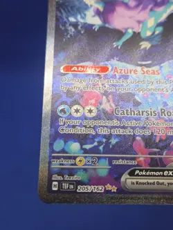 Pokemon Temporal Forces Walking Wake ex 205/162 Special Illustration Rare NM/LP - Image 5