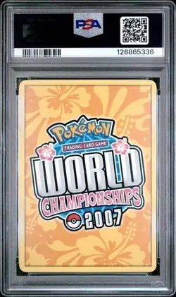 Jolteon [Gold Star] #101 Pokemon World Championships 2007 PSA 10 - Image 2