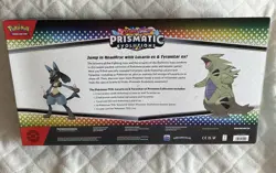 Pokemon Lucario Ex Tyranitar Ex Prismatic Evolutions Sam's Club Premium Box - Image 2