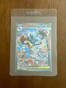 2025 Pokemon Mega Evolution MEG EN 179 Mega Lucario EX Special Illustration Rare - Image 1