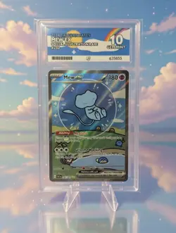 Pokemon TCG Paldean Fates Bubble Mew EX 232/091 Special Illustration Rare ACE 10 - Image 1